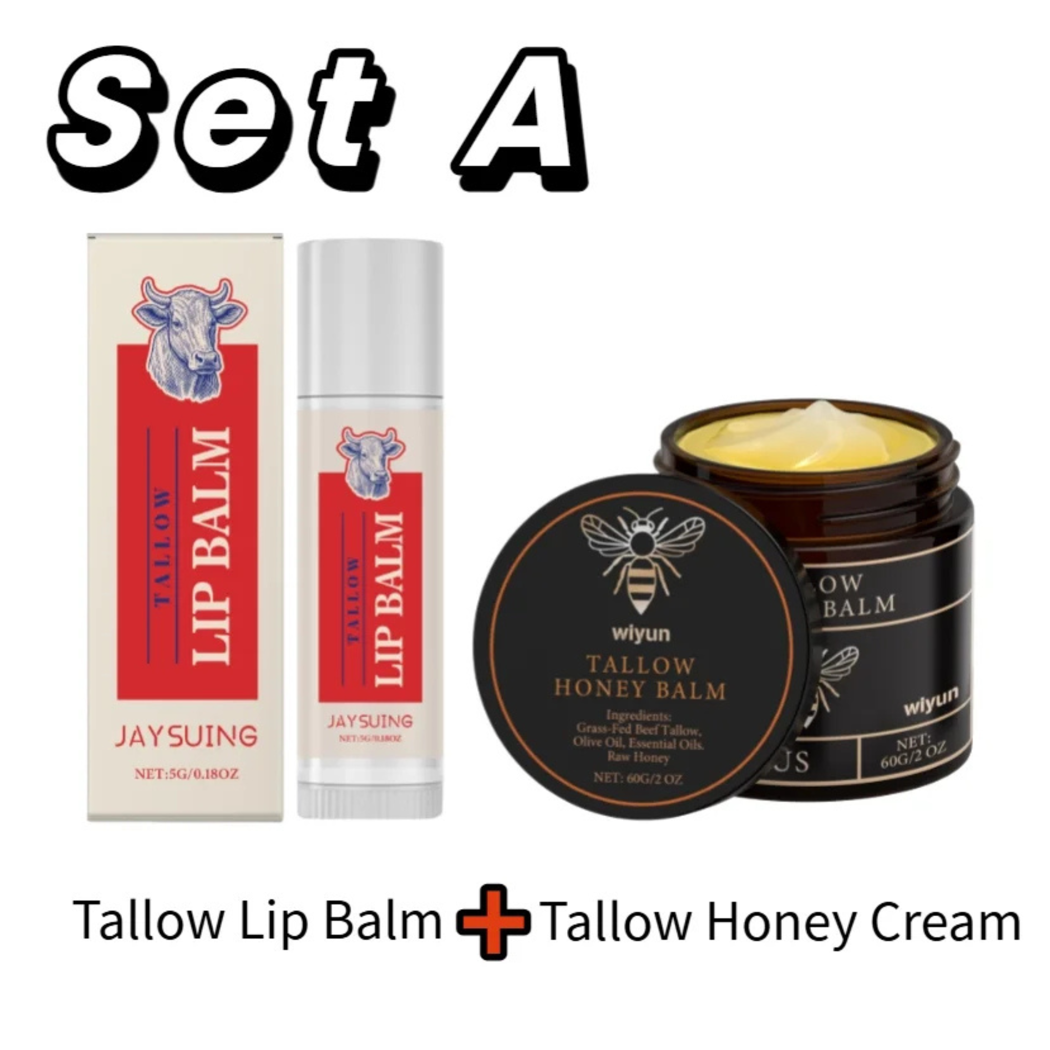 Tallow & Honey Balm