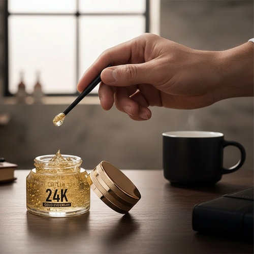 24K Gold Eye Cream for Men