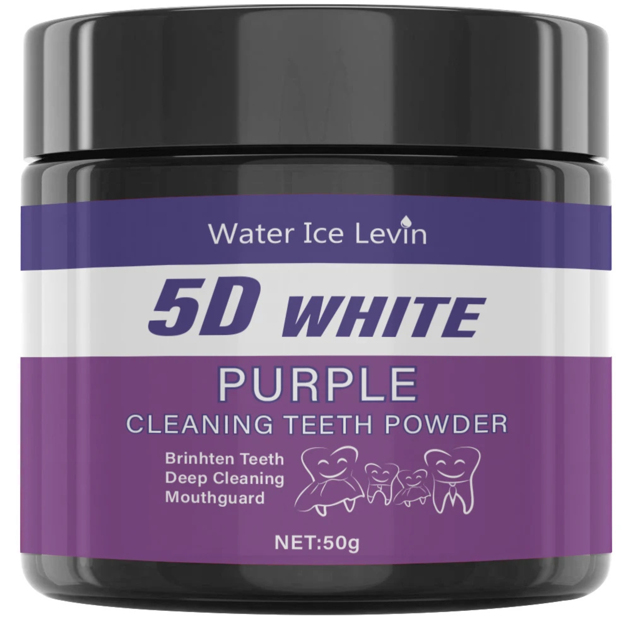 Purple Teeth Whitening Powder
