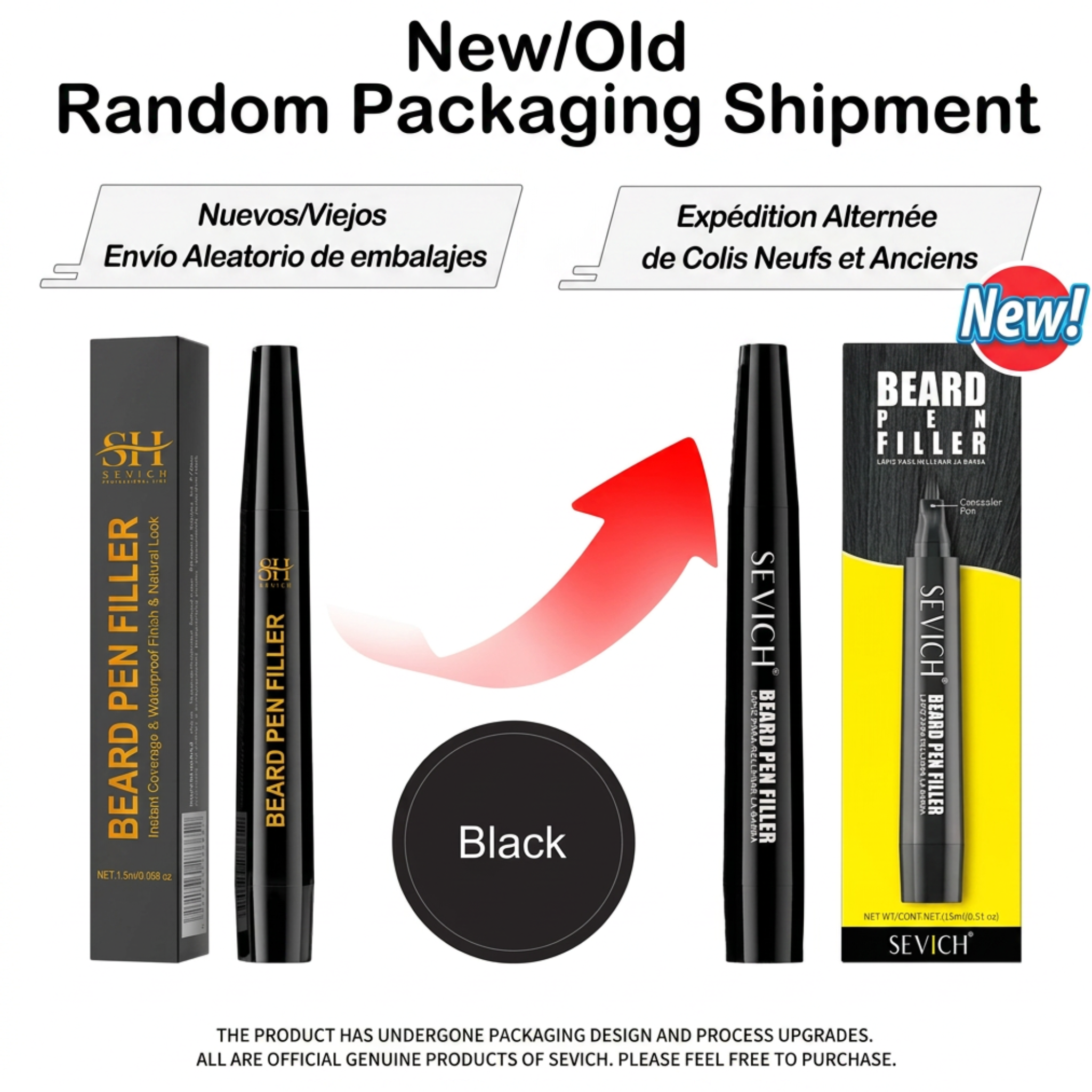 Waterproof Beard Filler Pen