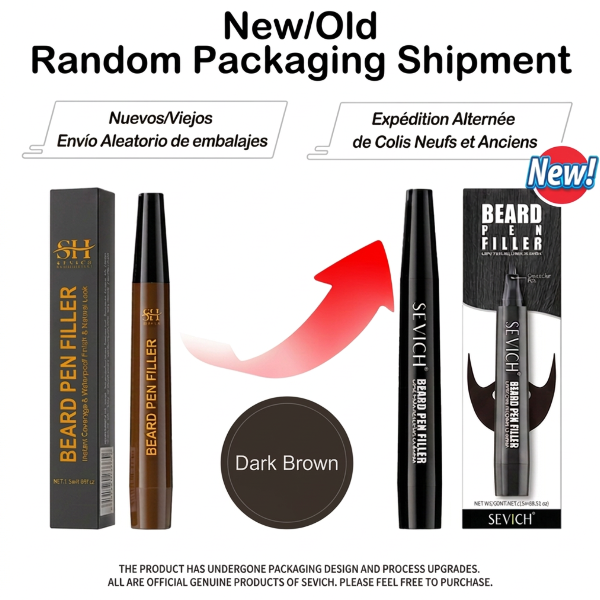 Waterproof Beard Filler Pen
