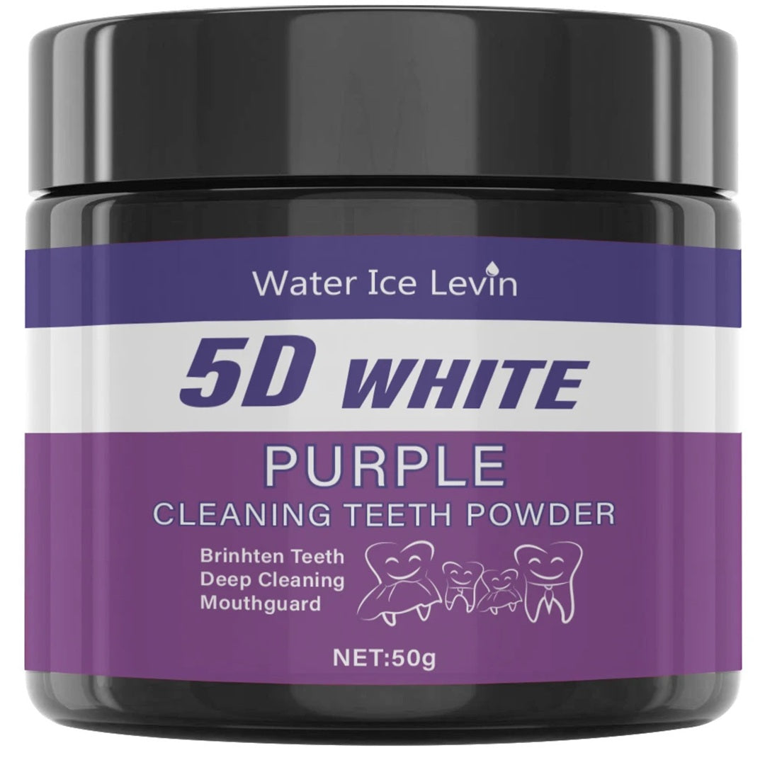 Purple Teeth Whitening Powder
