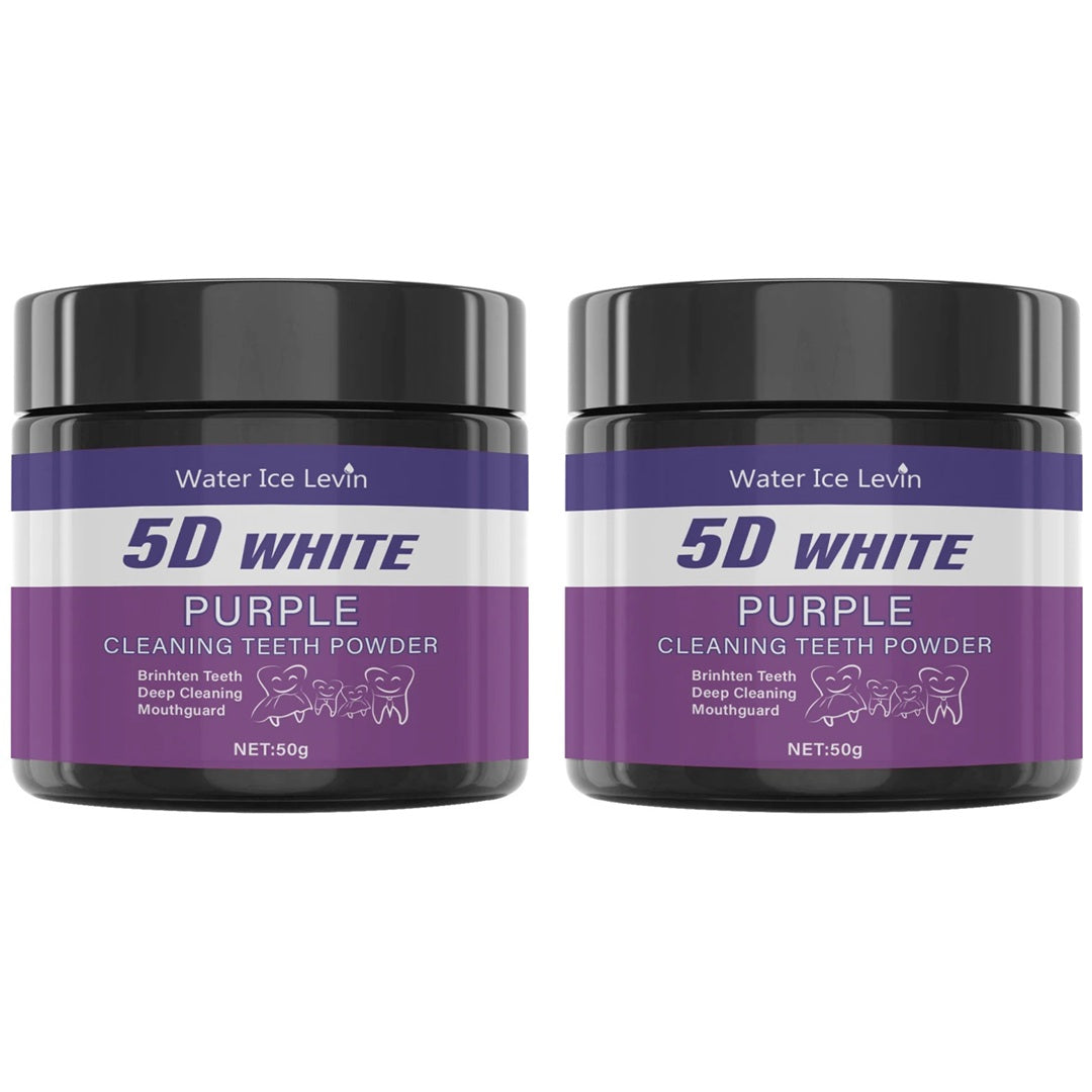 Purple Teeth Whitening Powder