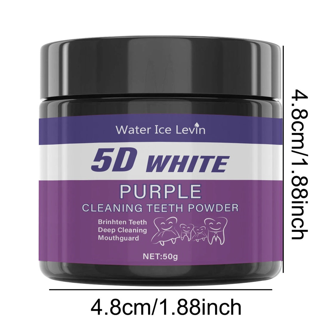 Purple Teeth Whitening Powder