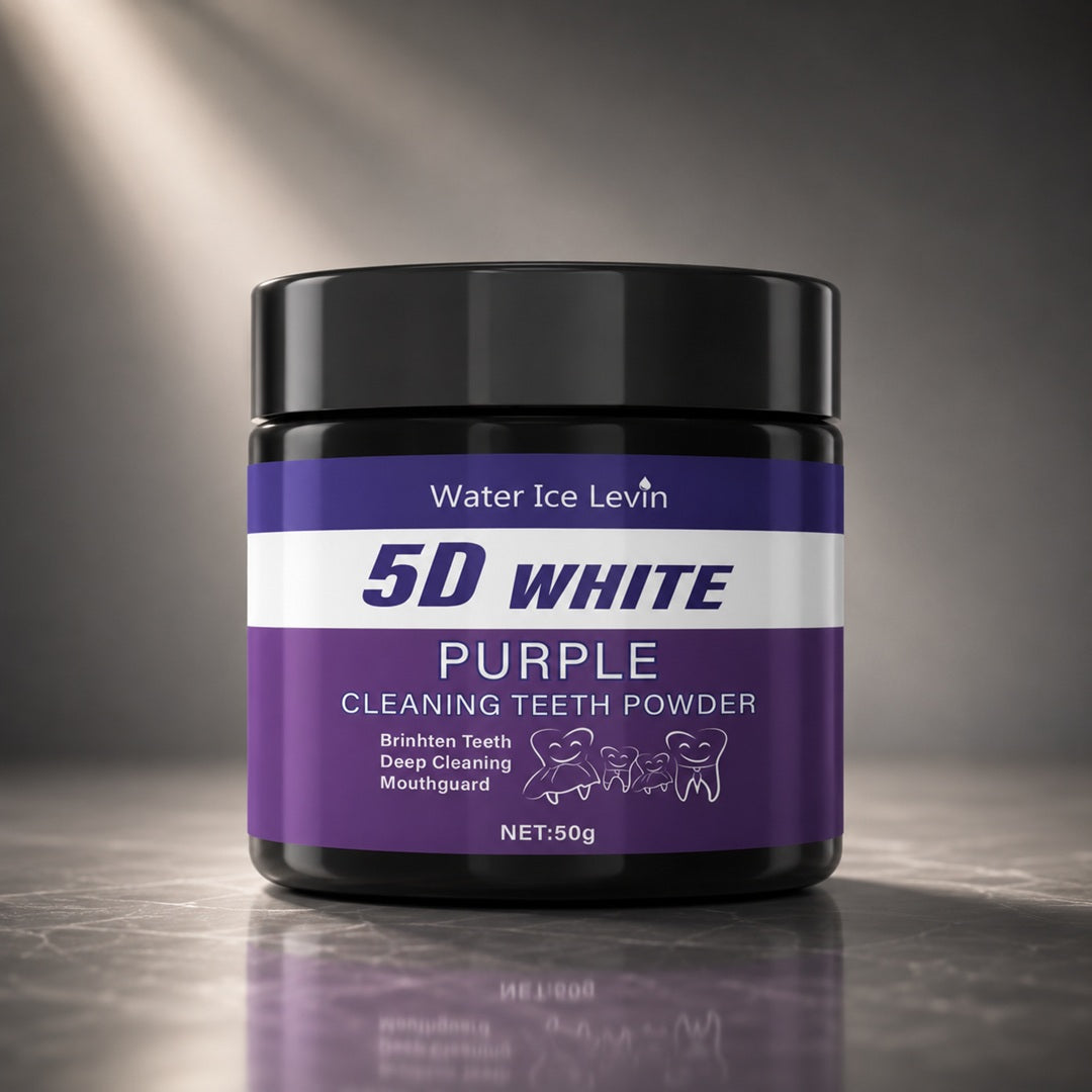 Purple Teeth Whitening Powder