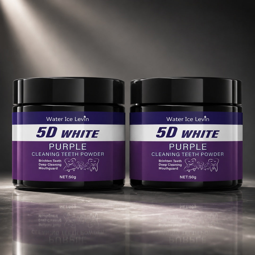 Purple Teeth Whitening Powder