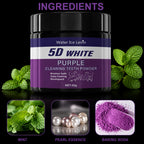 Purple Teeth Whitening Powder