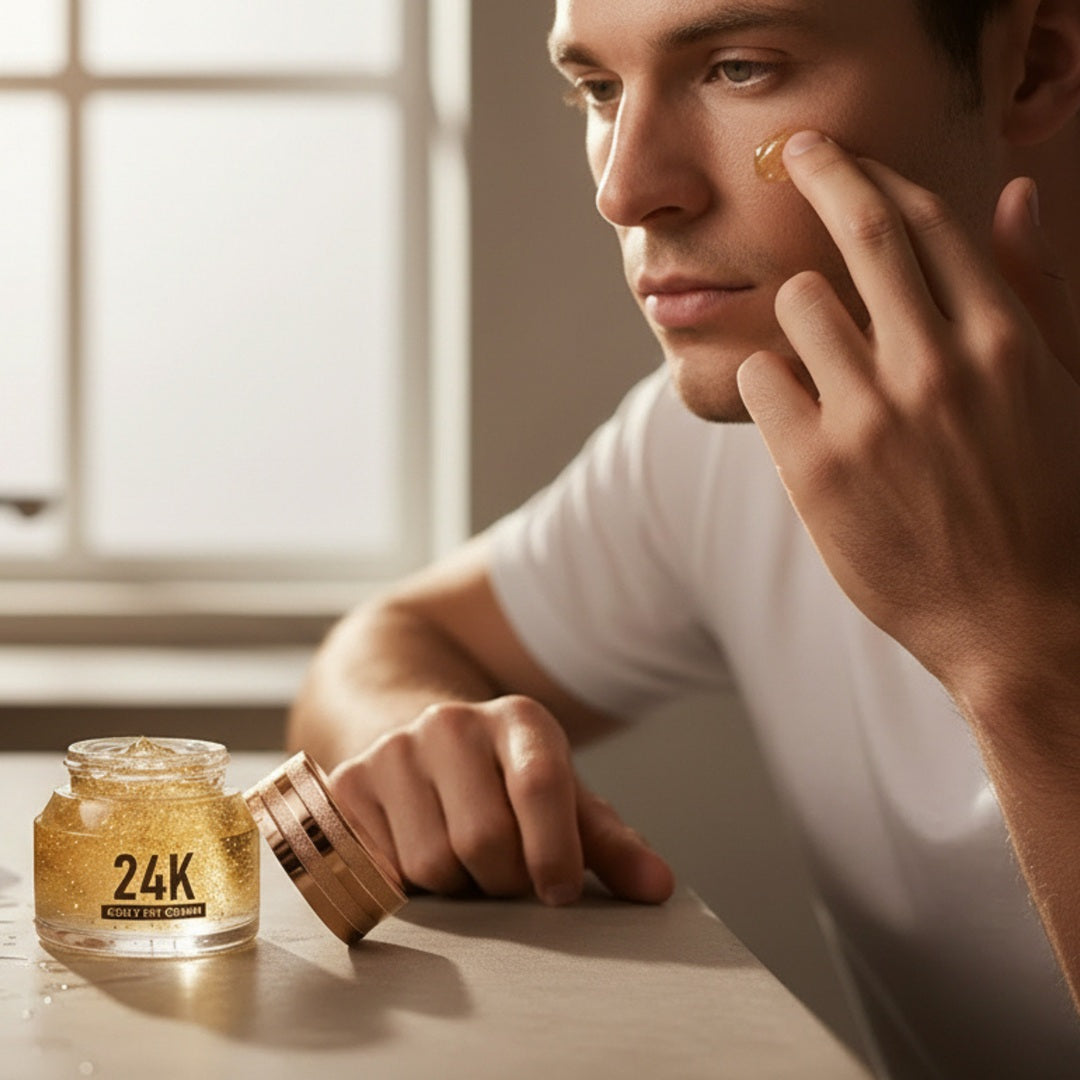 24K Gold Eye Cream for Men