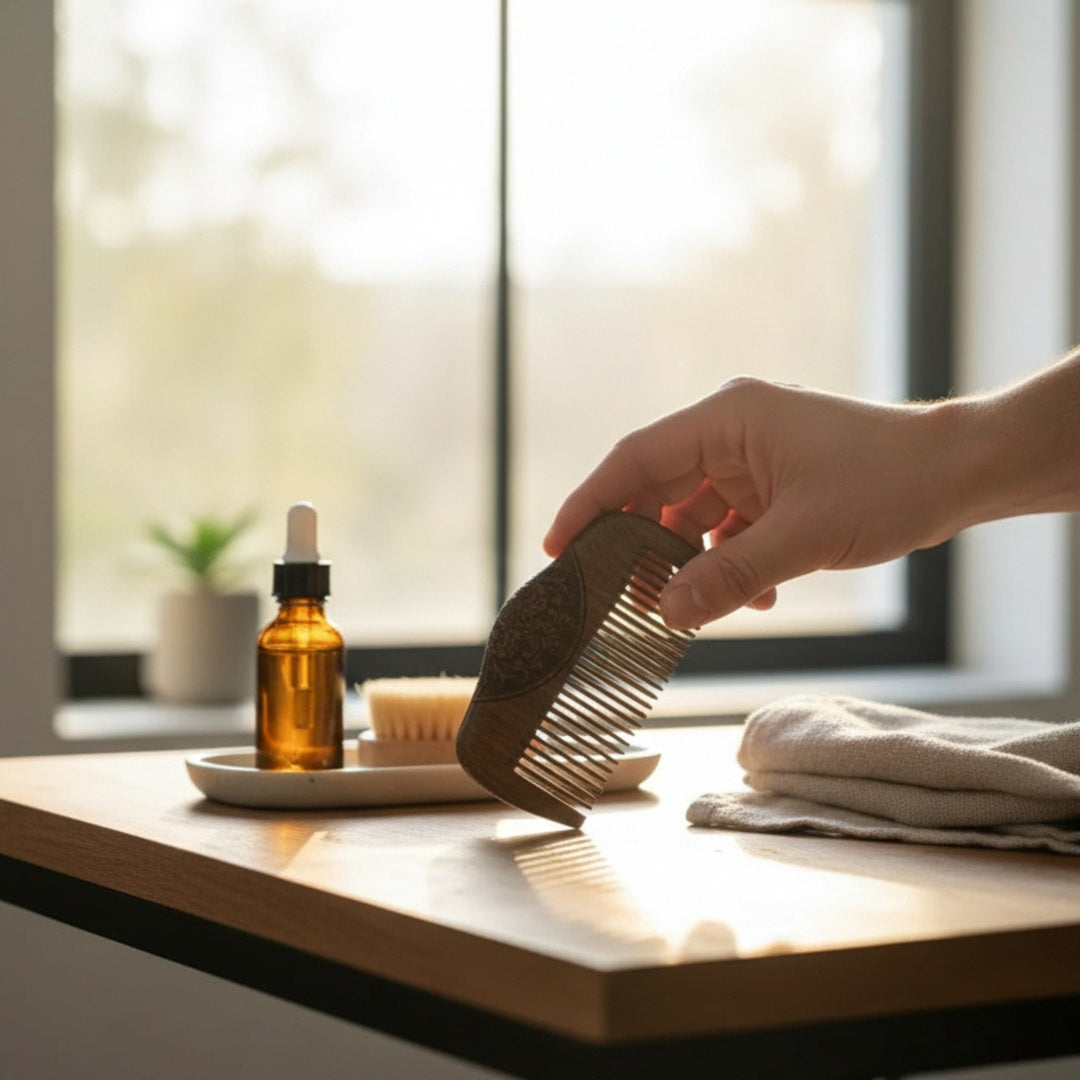Sandalwood Beard & Hair Comb