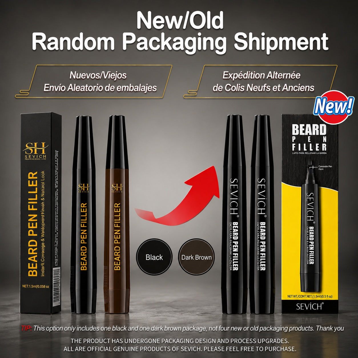 Waterproof Beard Filler Pen